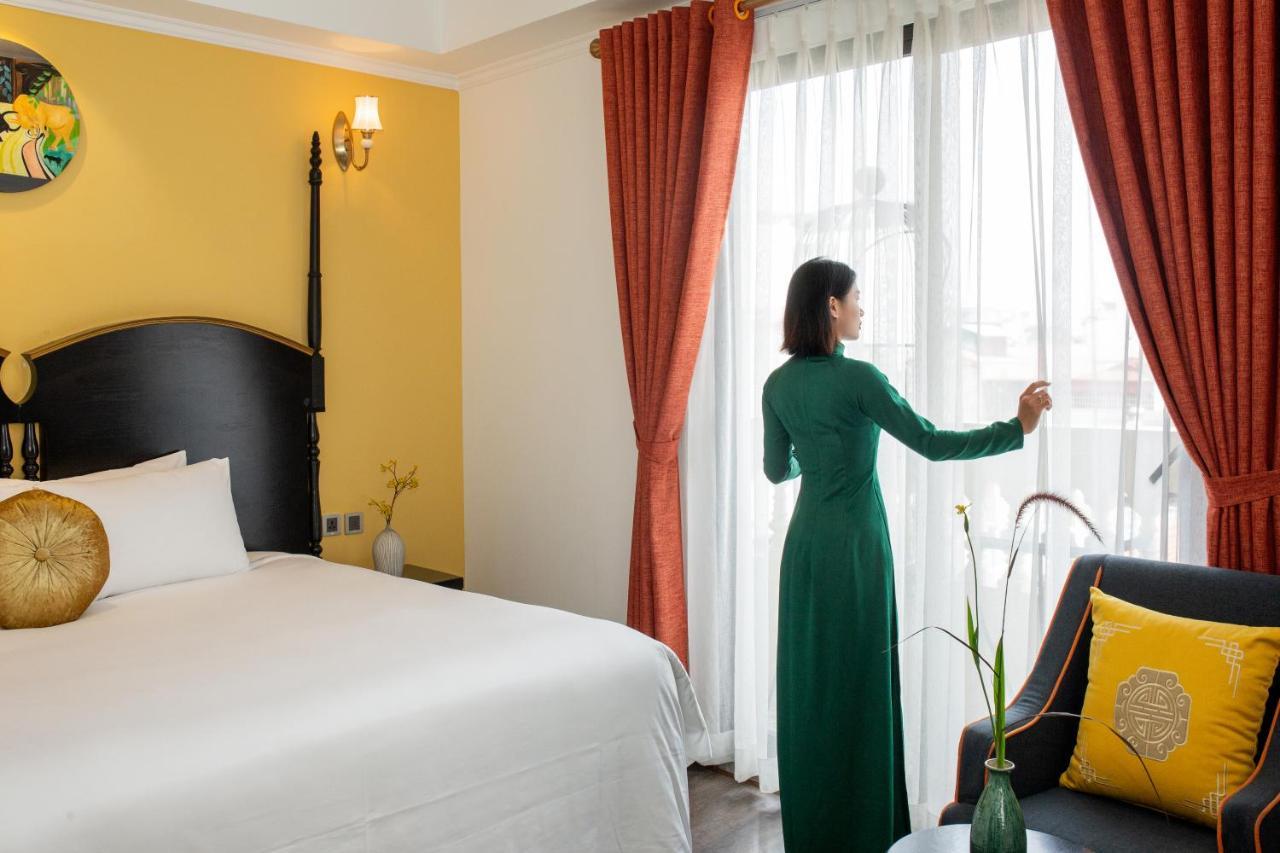 Hanoi Center Silk Boutique Hotel & Travel Exteriör bild