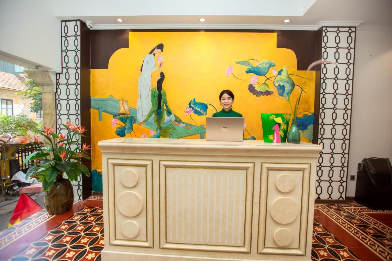 Hanoi Center Silk Boutique Hotel & Travel Exteriör bild